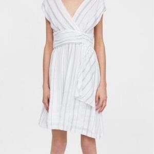 Zara Asymmetrical Linen Dress